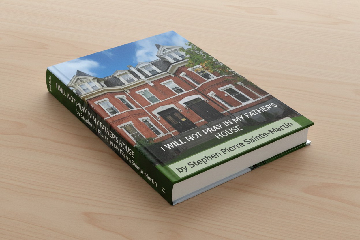 I Will Not Pray in My Father's House - 3D Book Mockup
